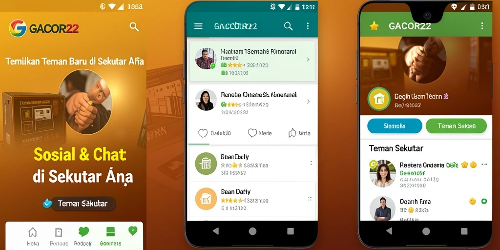 Tampilan antarmuka GACOR22 yang menarik dan intuitif.