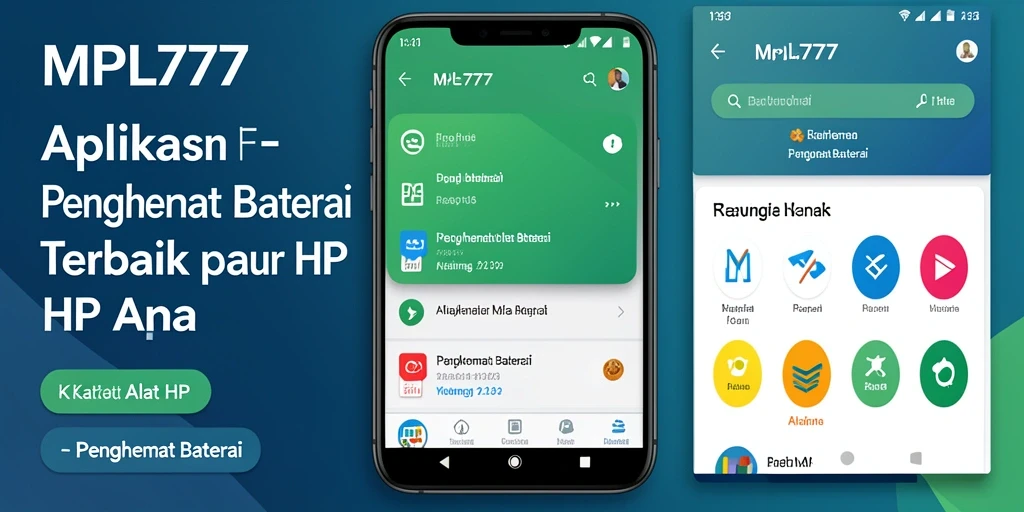 Tampilan antarmuka MPL777 yang intuitif untuk penghemat baterai.