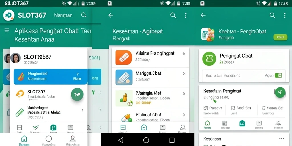 Antarmuka pengguna aplikasi SLOT367 yang sederhana dan menarik.